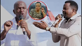 VIDEO: LEMA NA WAKILI MADELEKA WAMUWEKA KATI MBUNGE GEKUL JIMBONI KWAKE WAZUNGUMZA MKUTANONI MANYARA