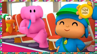 🚆 POCOYO E NINA - Pocoyo O Viajante Explorador [124 min] | DESENHOS ANIMADOS para crianças