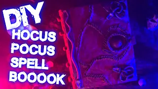 Disney Hocus Pocus Spell Book // Halloween DIY