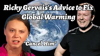 Ricky Gervais's Advice to Fix Global Warming 😂 🤣 😂