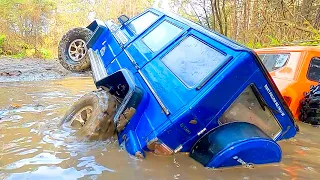 Mercedes G63 and GAZ 66 MUD Racing Extreme