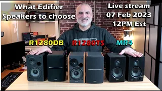 What to choose between Edifier Speakers? Edifier R1280TS vs Edifier MR4 vs Edifier R1280DB