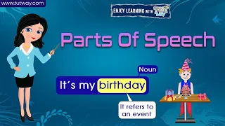 Parts of Speech | English Grammar | Noun, Pronoun, Adjectives, Verb, Adverb, Preposition, etc
