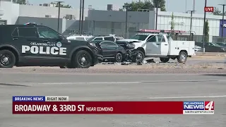 Edmond police officer dies in multi-vehicle crash