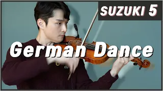 Suzuki Violin School Book Vol. 5 German Dance - K.D. von Dittersdorf @bochankang