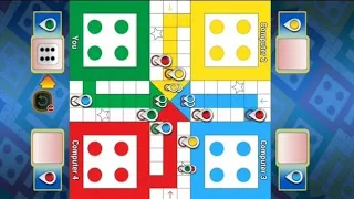 Ludu game in 4players | Ludo king new video 2024 | Ludo match