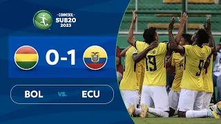 BOLIVIA vs. ECUADOR [0-1] | RESUMEN | CONMEBOL SUB20 2023