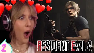 Chat Goes FERAL For Leon | Resident Evil 4 Remake (First Playthrough)(M+KB) | Chp 2