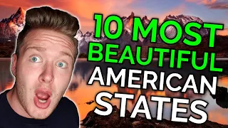 BLOWN AWAY! Swedish Dude Reacts to Top 10 MOST BEAUTIFUL STATES in America! America Reaction