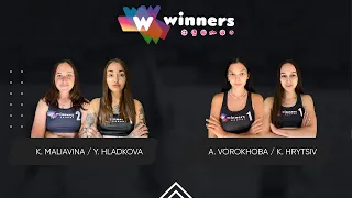 Winners Beach Volleyball. Women. K. Maliavina / Y. Hladkova - A. Vorokhoba / K. Hrytsiv 07.05.2024