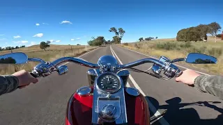 1999 Harley Davidson Fatboy ride video