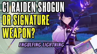 RAIDEN SHOGUN (Baal) C1 or ENGULFING LIGHTNING? | How to make the choice - Genshin Impact