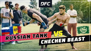 Chechen BEAST vs. Russian TANK | FULL FIGHT | DFC