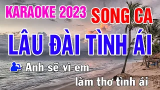 Lâu Đài Tình Ái Karaoke Song Ca Nhạc Sống - Phối Mới Dễ Hát - Nhật Nguyễn