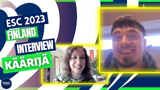 OGAE Greece interviews Käärijä ( Finland 2023 🇫🇮 ) || Eurovision 2023