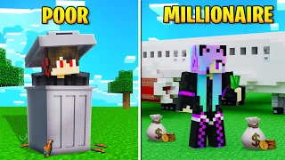 HOW I BECAME A MILLIONAIRE in Minecraft...