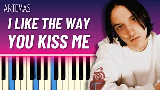 i like the way you kiss me (EASY PIANO TUTORIAL) - Artemas