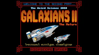 Galaxians II - The Return (1987) from Courbois Software on the Amiga - Quick play
