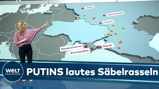 KRIEGSANGST IN EUROPA: Putins gigantische Militärmaschinerie läuft sich warm | WELT Hintergrund