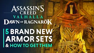 All 5 Armor Sets & How To Get Them - Assassin's Creed Valhalla Dawn of Ragnarök (AC Valhalla DLC)