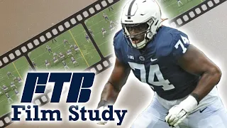 What Makes Penn State's Olu Fashanu The Best Left Tackle in College Football | FTB Film Study