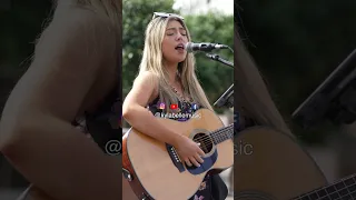 LET IT BE - THE BEATLES.  COVER BY @KylabelleMusic    4K. #shorts #music #musician #busker