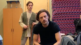 Backstage with SERGEI POLUNIN