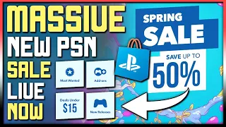 MASSIVE PSN SALE LIVE RIGHT NOW - HUNDREDS OF PS4 GAME DEALS!