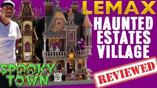 Unboxing the 2023 Halloween Village Michael's Exclusive Lemax® Haunted Estates A Grail Piece