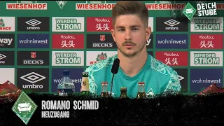 So tickt der Werder Bremen-Neuzugang: Romano Schmid stellt sich vor