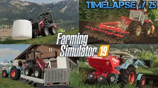 NEW MACHINERY - a WEIDEMANN Hoftrac on the farm? 🤔🚜💨 | [FS19] - Timelapse #25 Walchen Seasons