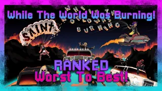 Saint JHN-"While The World Was Burning" RANKED Worst To Best!