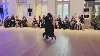 Sueño de Tango Niš, Milonga Gran Sueño, 13.1.2023, performance by Sophie Sperling & Csongor Kicsi 2