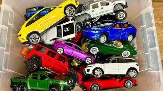 Big and Small Toy Cars from the Box | Diecast Metal Scale Model Cars Collection