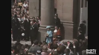 Her Majesty Queen Elizabeth II visit to Newcastle-Under-Lyme (25/05/1973)