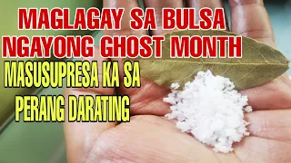 MAGLAGAY SA BULSA NGAYONG GHOST MONTH MASUSUPRESA KA SA PERANG DARATING-APPLE PAGUIO7