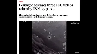 Pentagon releases three UFO videos taken by US Navy pilots | #theguardian