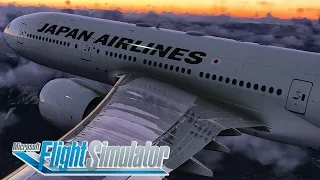 MICROSOFT FLIGHT SIMULATOR // JAPAN AIRLINES TOKYO - SEOUL