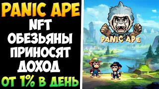 Panicape.com нфт обезьяны приносят доход от 1% в день