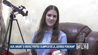 AUR ARGINT SI BRONZ PENTRU OLIMPICII DE LA GEORGE POBORAN