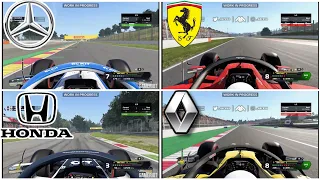 Engine Sound : F1 2019 vs F1 2020