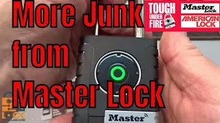 (897) Review: Master Lock Bluetooth Smart Padlock (JUNK!)