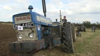 FORD AND DOE TRACTORS PLOUGHING