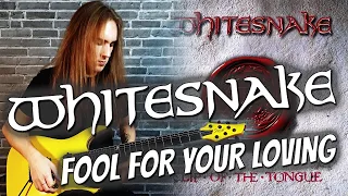 Whitesnake | Fool For Your Loving | Steve Vai solo cover [hq/fhd]