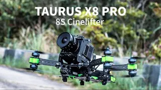 Квадрокоптер iFlight Taurus X8 Pro 8S HD Cinelifter