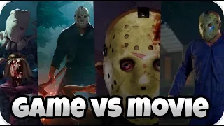 MOVIE VS GAME (Music Edition) | Friday The 13th: The Game