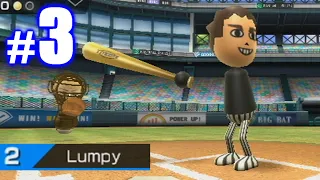 LUMPY MASHES BOMBS IN DEBUT! | Wii Sports Baseball #3