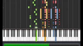 Sonic the Hedgehog 2 - Chemical Plant Zone - Synthesia Piano Tutorial 100%