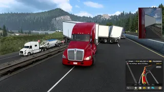 Driving 100+mph Down a Mountain in a Semi Truck