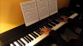 Charlotte（シャーロット）ED -「灼け落ちない翼」/ Yake Ochinai Tsubasa [full] - Piano